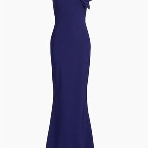 Chiara Boni One Shoulder Purple Dress